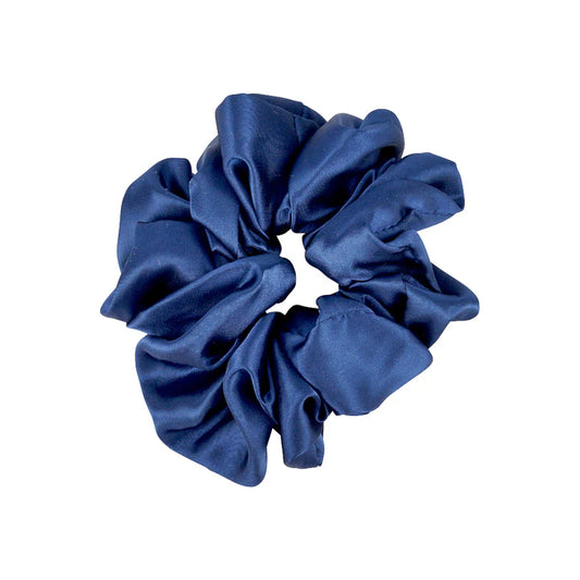 Limlim | Chouchou en satin - Bleu Marine