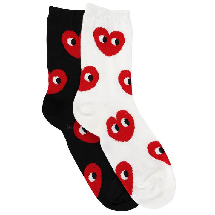 LIMLIM | Chaussettes motifs "COEUR"