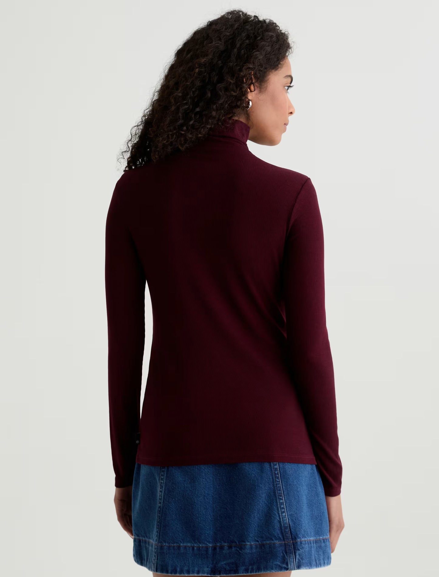 AG Jeans | Col roulé "Chels" | Bordeaux