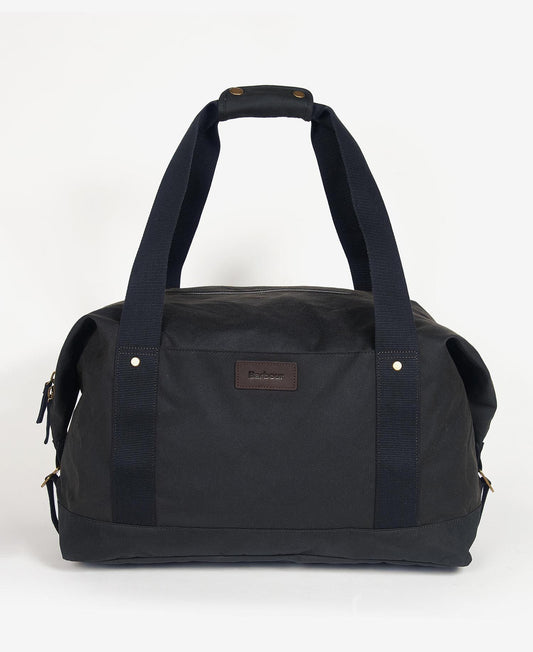Barbour | Le sac de voyage ciré ''Wax Holdall'' - Marine