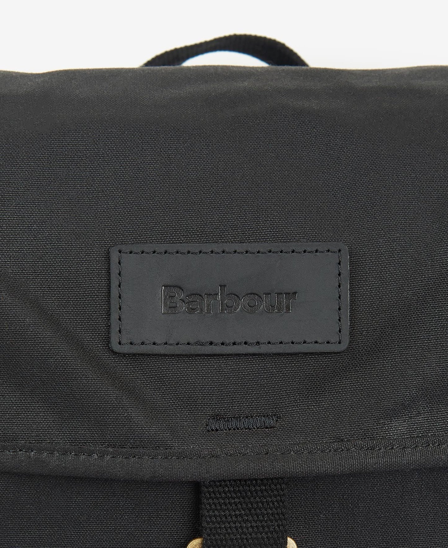 Barbour - ''Holdall'' bag in waxed cotton with leather trim - Olive
