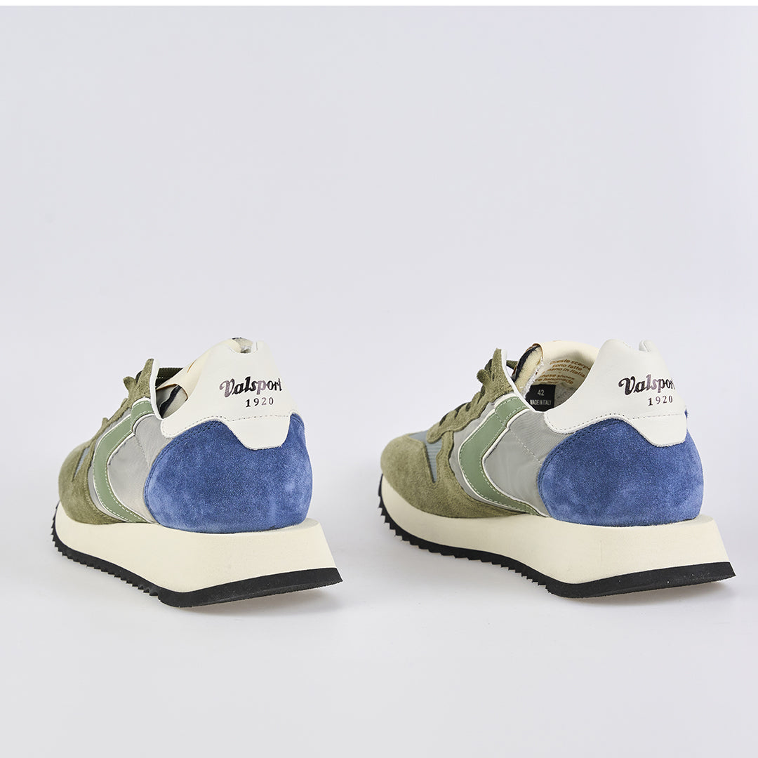 Valsport | Baskets “'Magic Run”' en nylon et maille - Sauge 2638