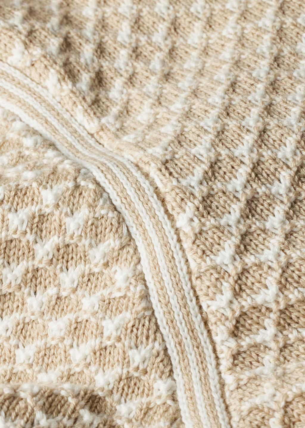 Paul smith | Cardigan géométrique en laine mélangée - Crème