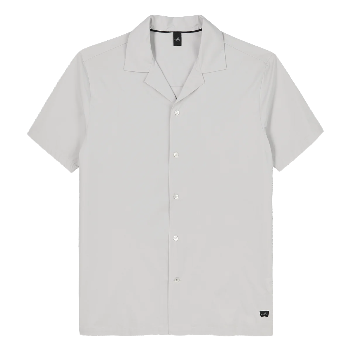 WAHTS | Chemise à col ouvert "WEBB" - Gris clair