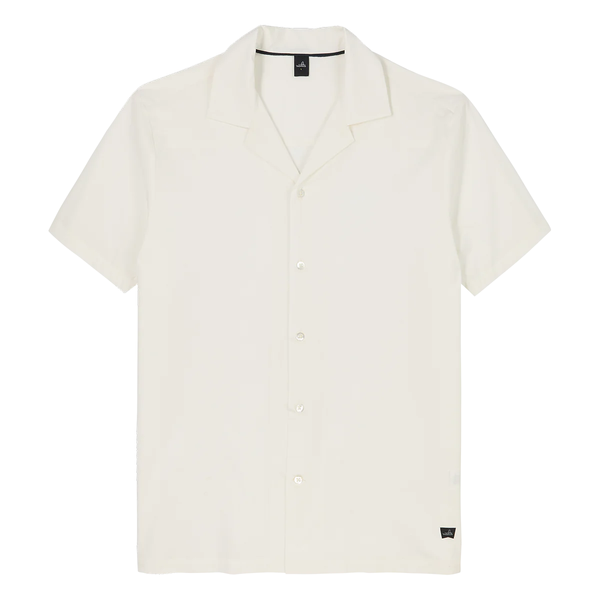 WAHTS | Chemise à col ouvert "WEBB" - Ecru