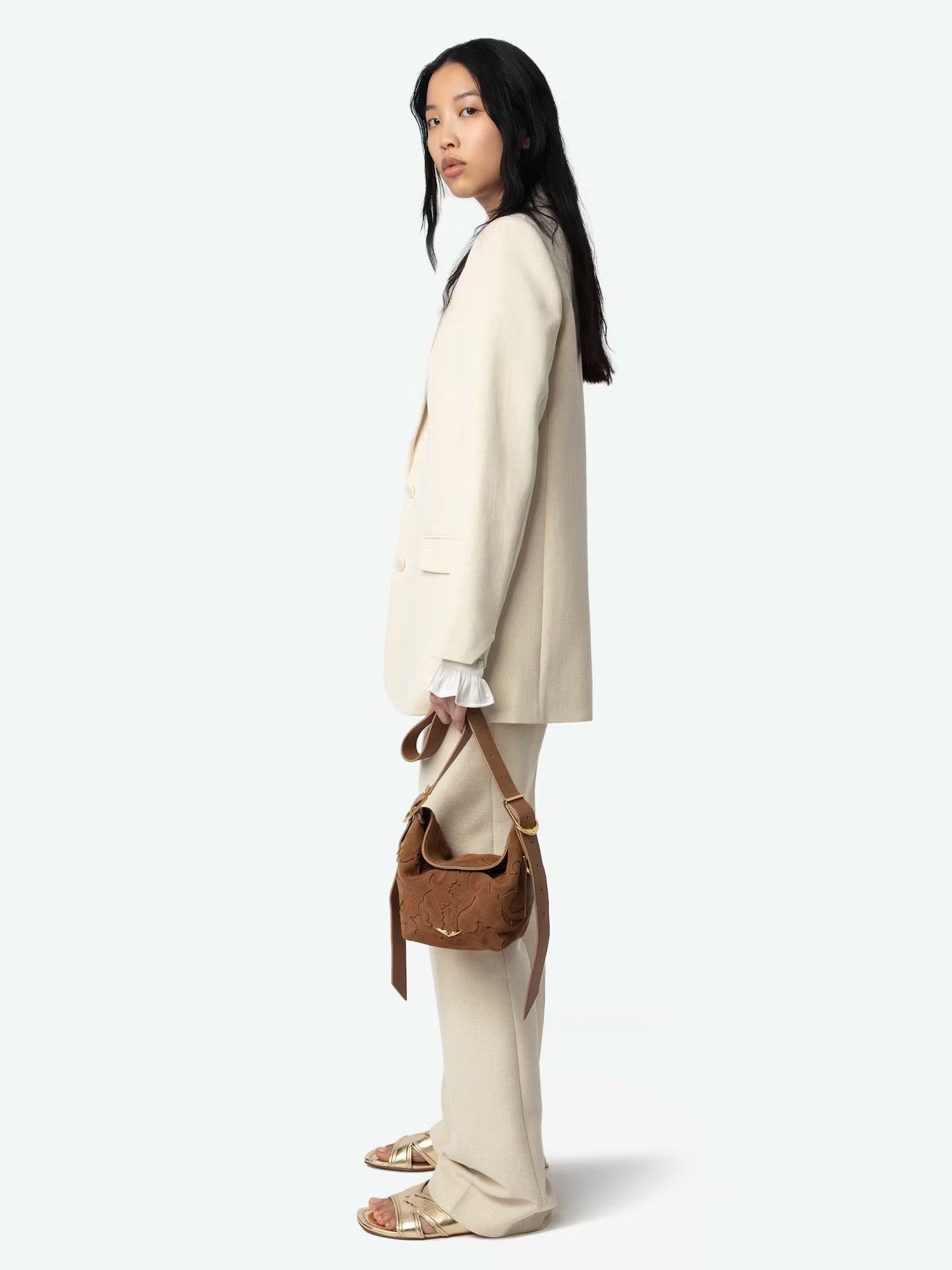 Zadig & Voltaire | Blazer fantaisie "VIVA" - Beige