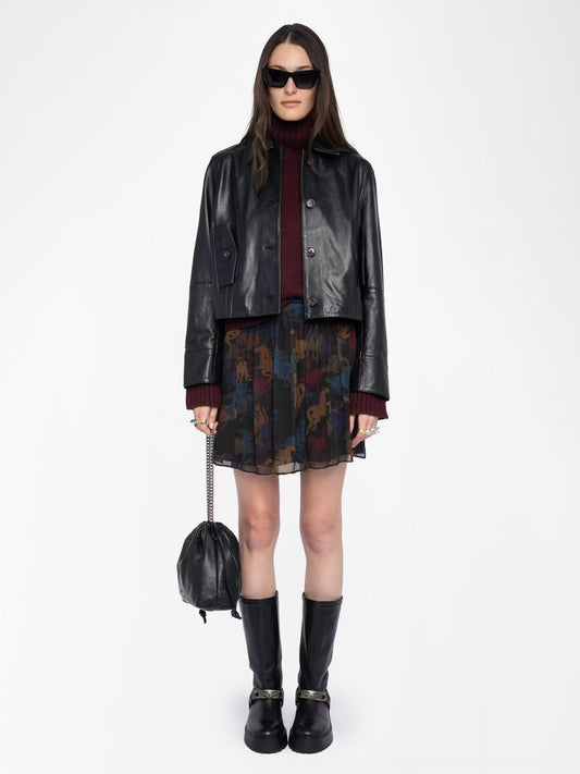 Zadig & Voltaire | Jupe "Jadys" - Marron foncé