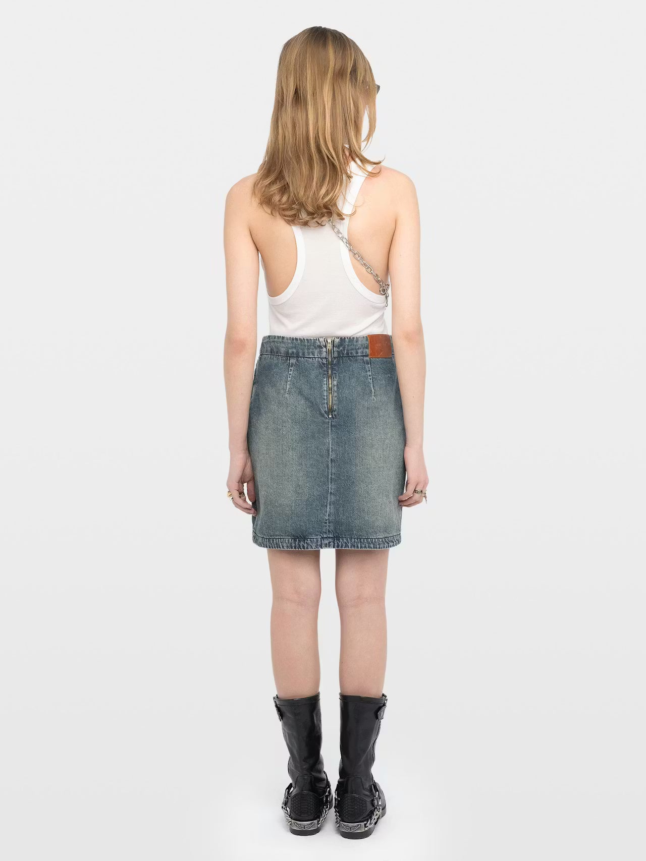 Zadig&Voltaire | Jupe en denim "Julipe"- Bleu moyen