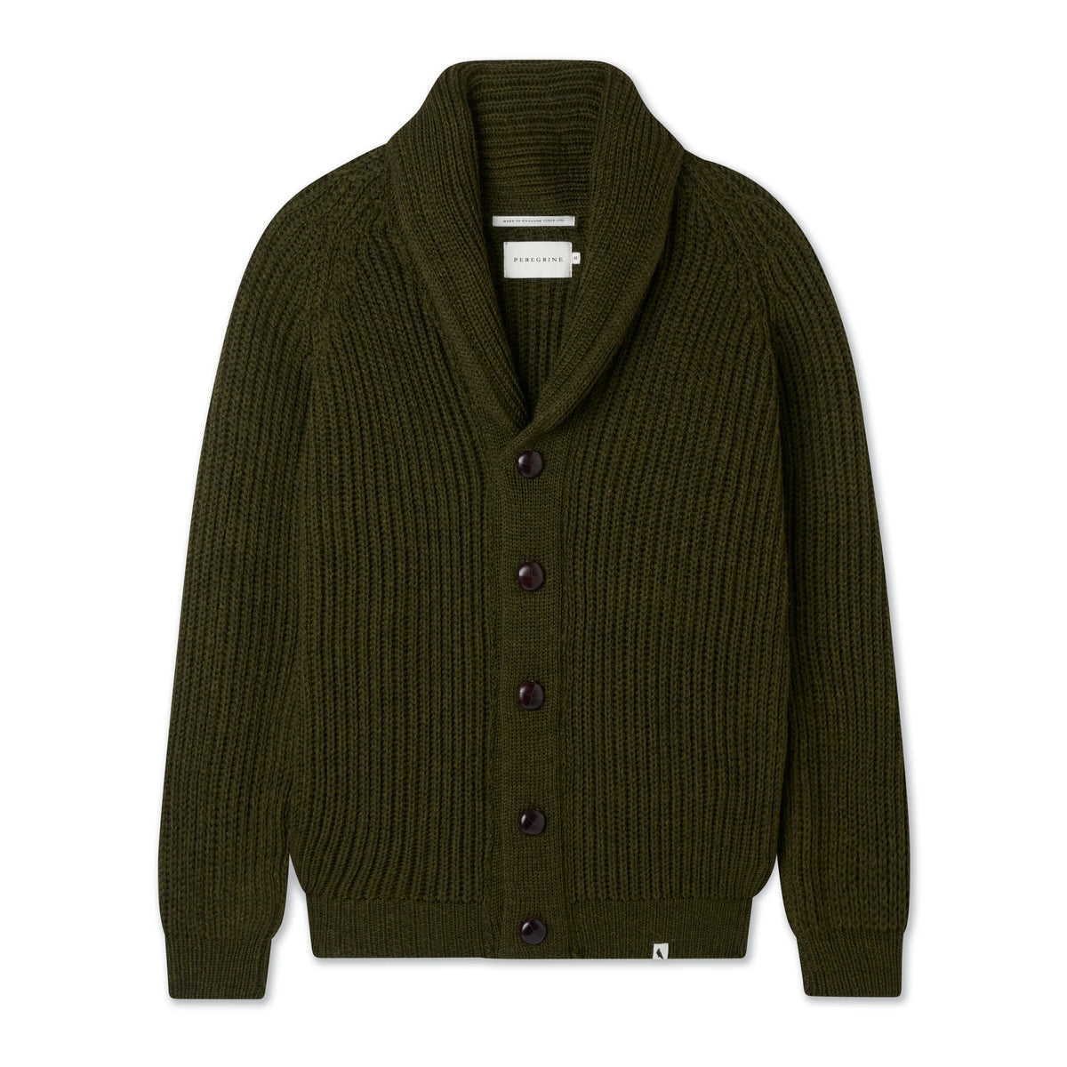 Peregrine | Cardigan '' Wilkinson '' - Vert