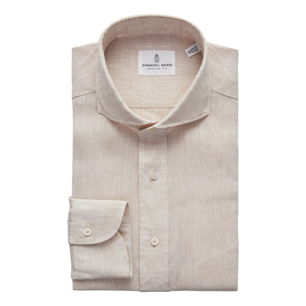 Emanuel Berg | Chemise en lin ''Havard'' - Beige