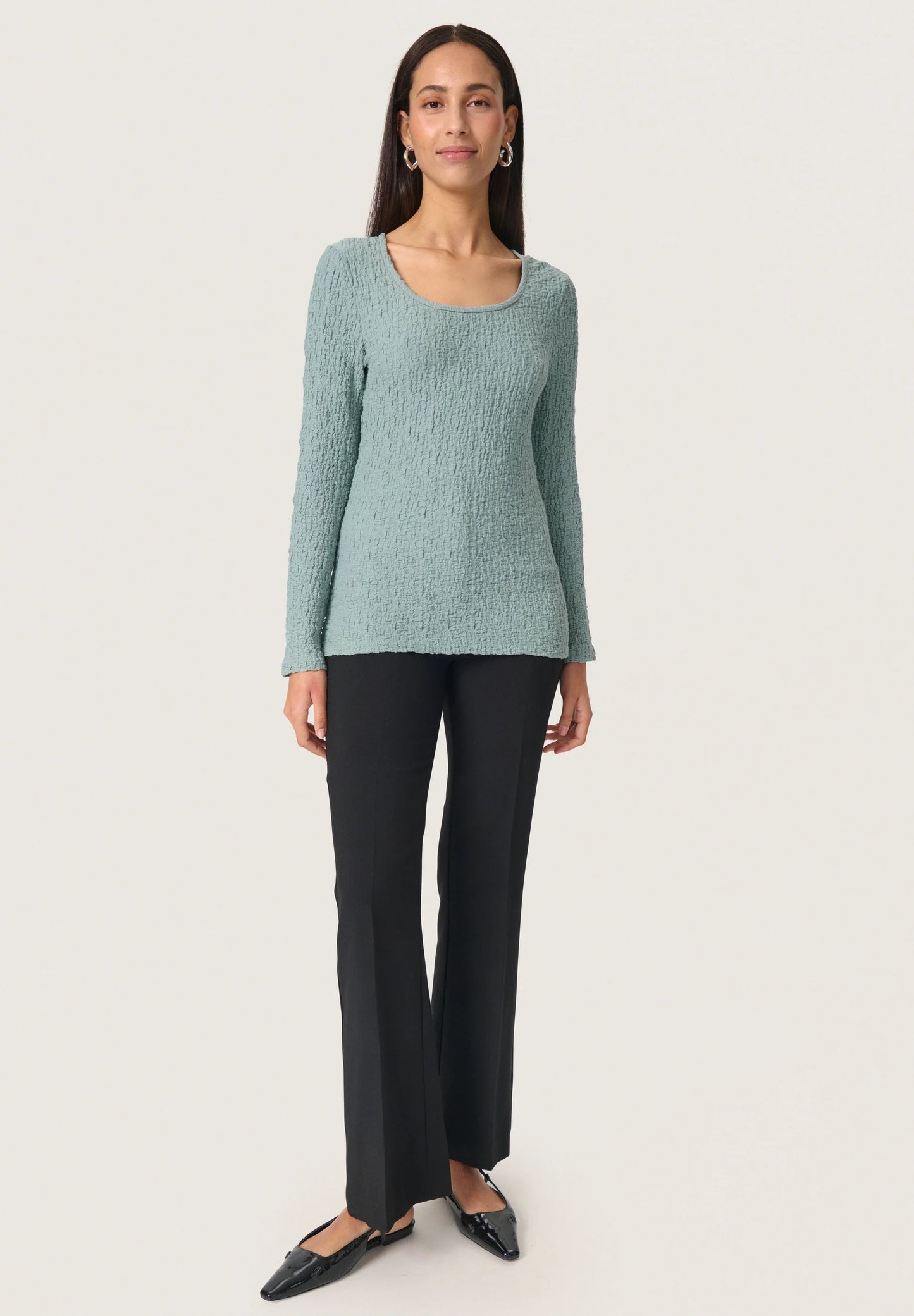 SOAKED IN LUXURY | Top "DAUPHINE" - Bleu