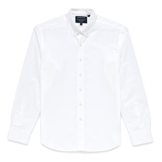 Kovalum | Chemise Oxford à boutons - Blanc