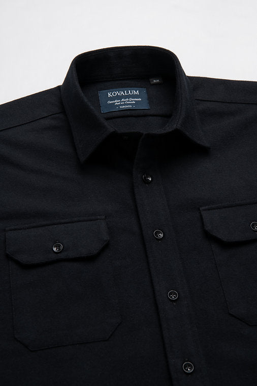 KOVALUM | Surchemise "Devon" - Noir