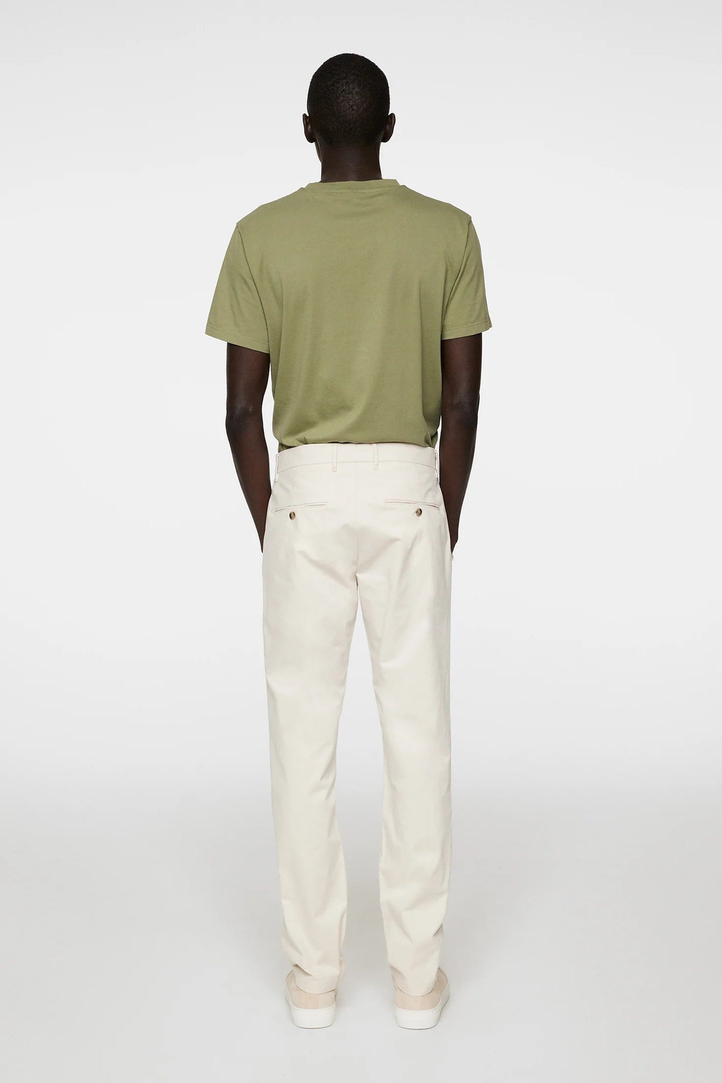 J.Lindeberg | Pantalon chino "Ched Cloud"- Beige Claire