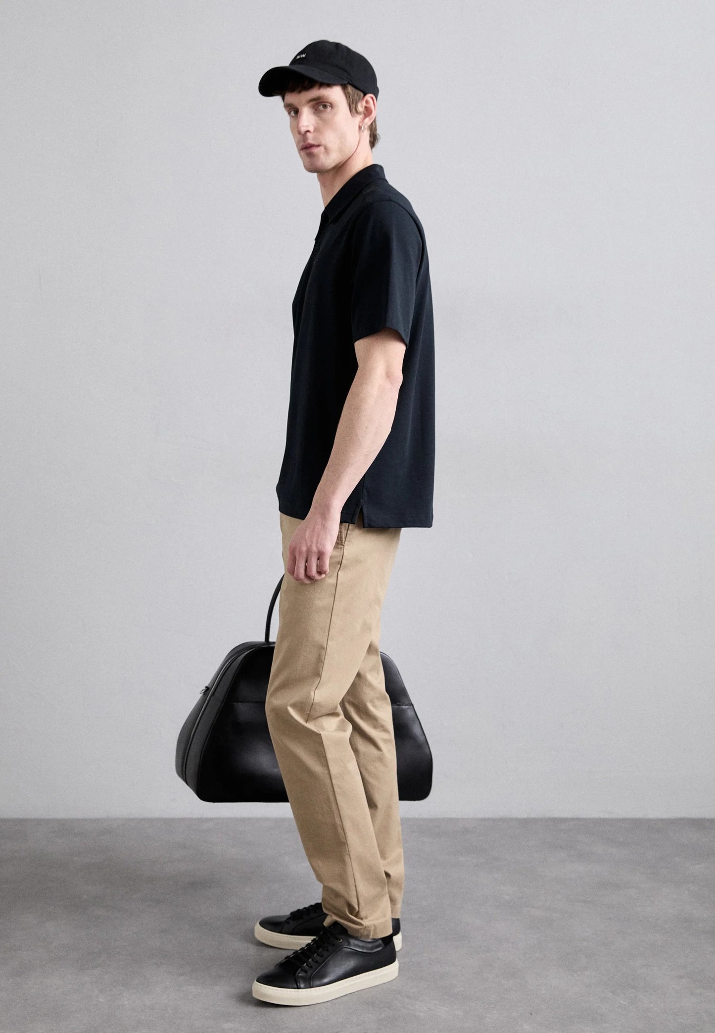 J.Lindeberg | Pantalon chino "Ched Cloud"- Batique kaki