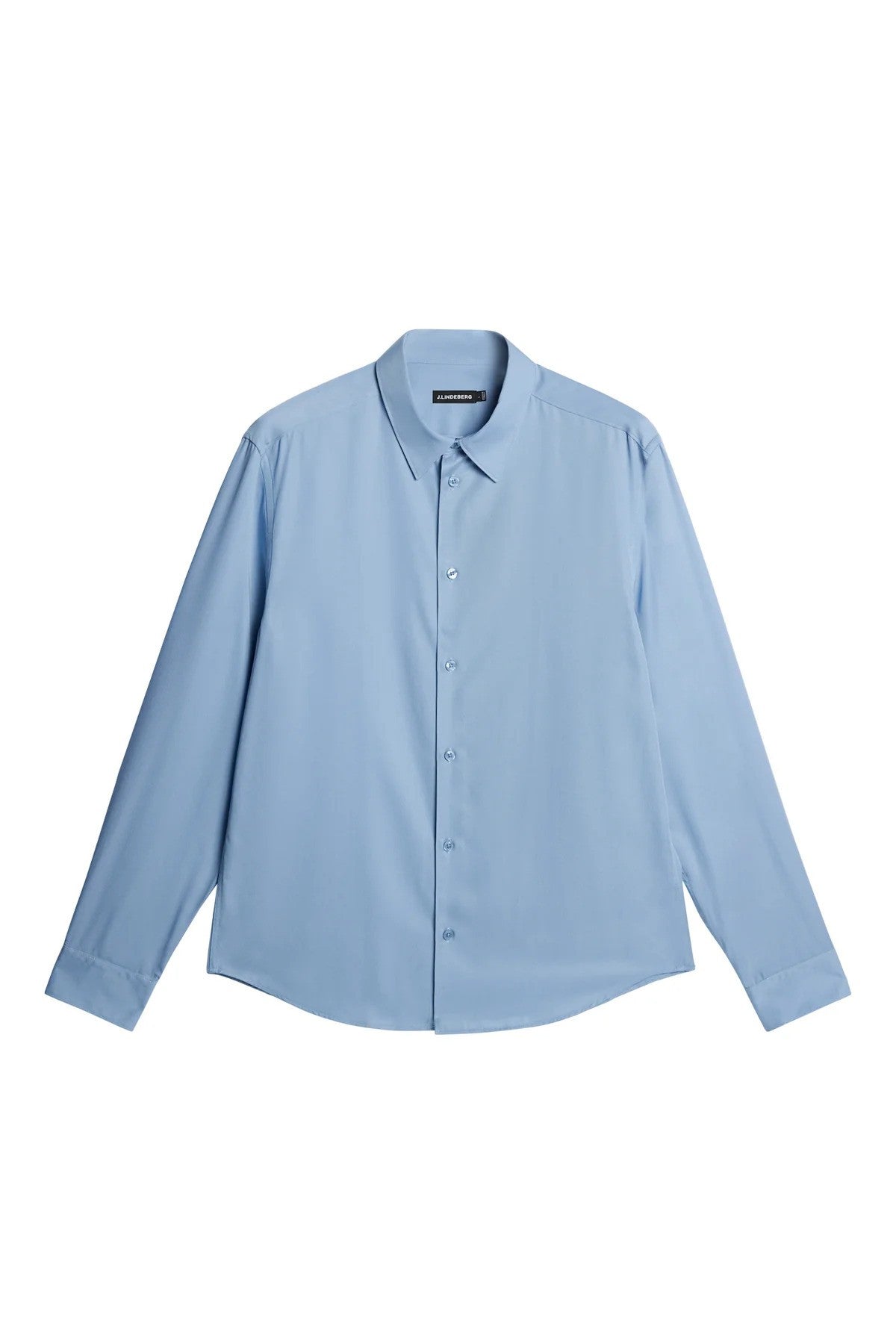 J.Lindeberg | Chemise slim à manches longues Comfort Tencel - bleu