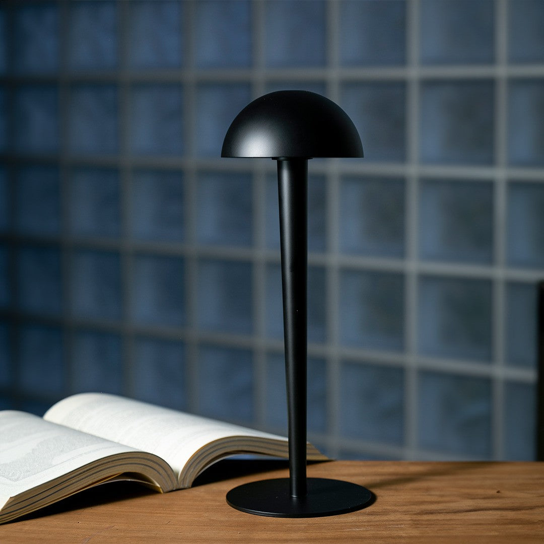 BLACKOUT | Lampe sans fil rechargeable "PIN" - Noir mat