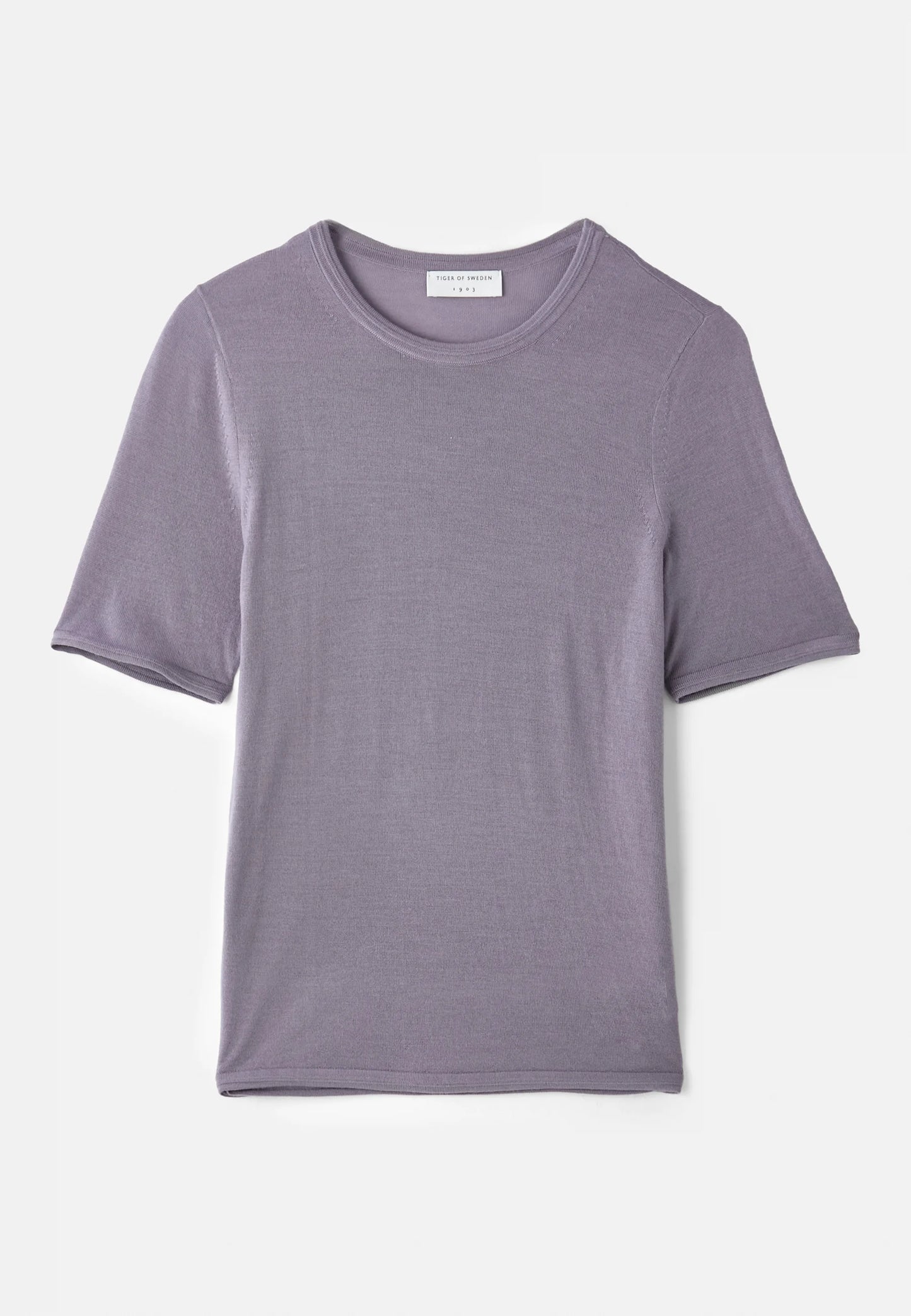 TIGER OF SWEDEN | T-shirt en laine "MAE" - Mauve