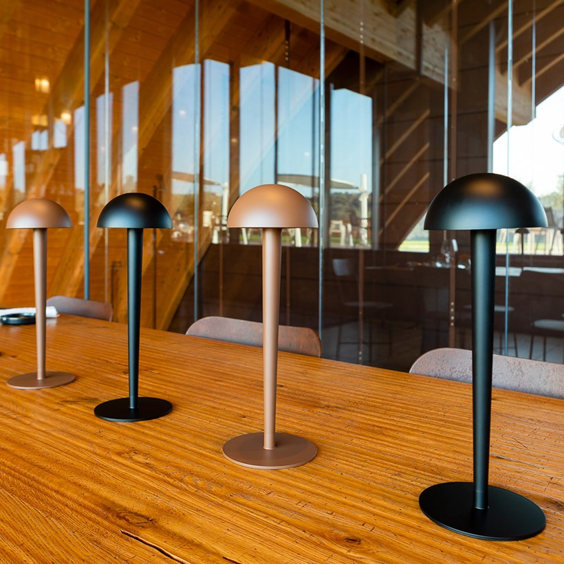 BLACKOUT | Lampe sans fil rechargeable "PIN" - Corten mat