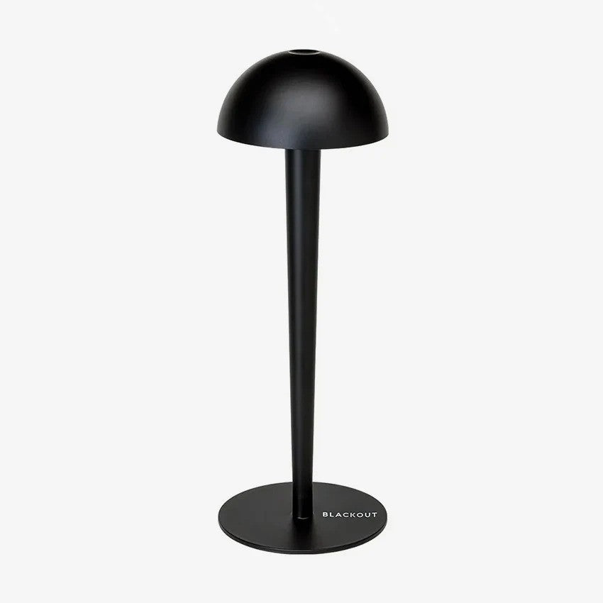 BLACKOUT | Lampe sans fil rechargeable "PIN" - Noir mat