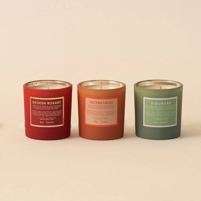 BOY SMELLS | Assortiment du trio Figurare, Incensorial, Broken Rosary