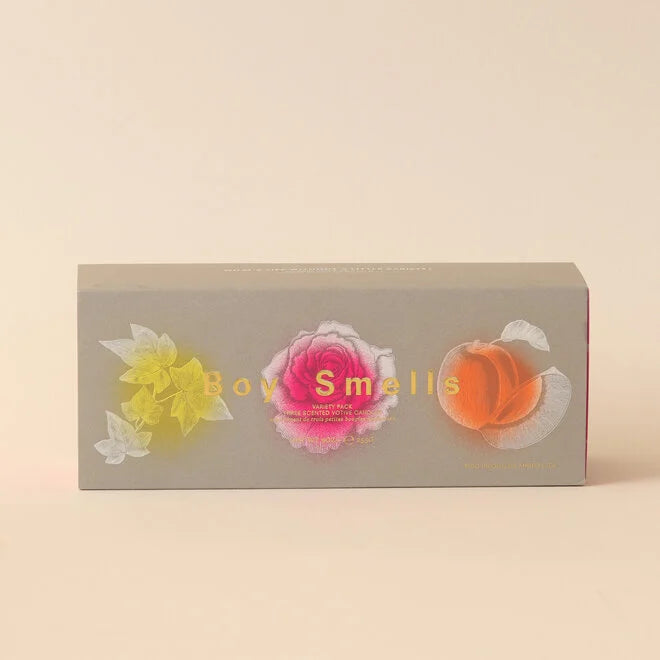BOY SMELLS | Assortiment du trio Hackey Garden, Damasque, Rosalita