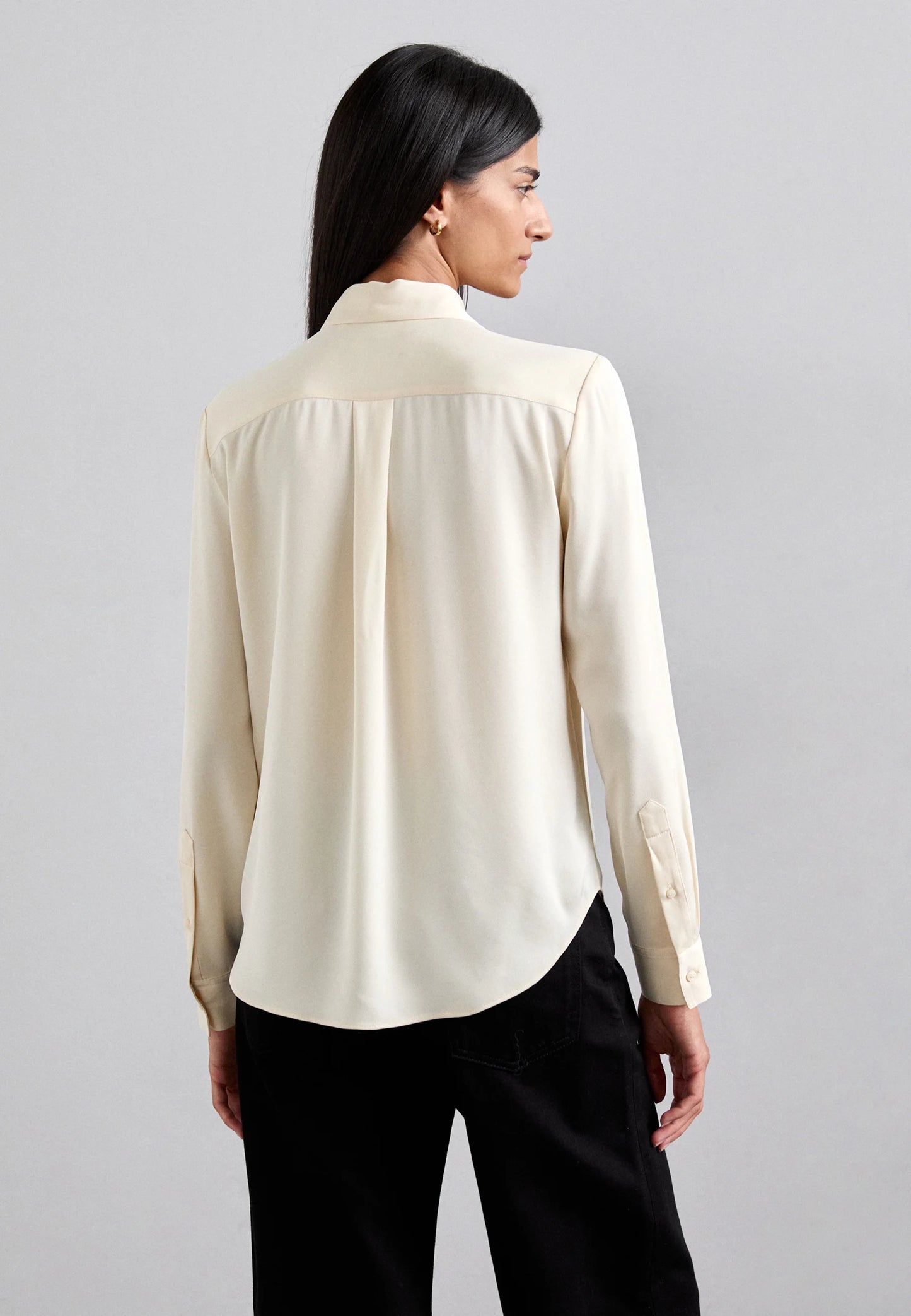 Tiger of Sweden | Chemise ''Celsa'' à col pointu - Guimauve