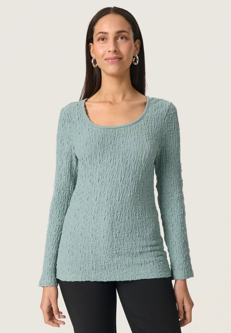 SOAKED IN LUXURY | Top "DAUPHINE" - Bleu