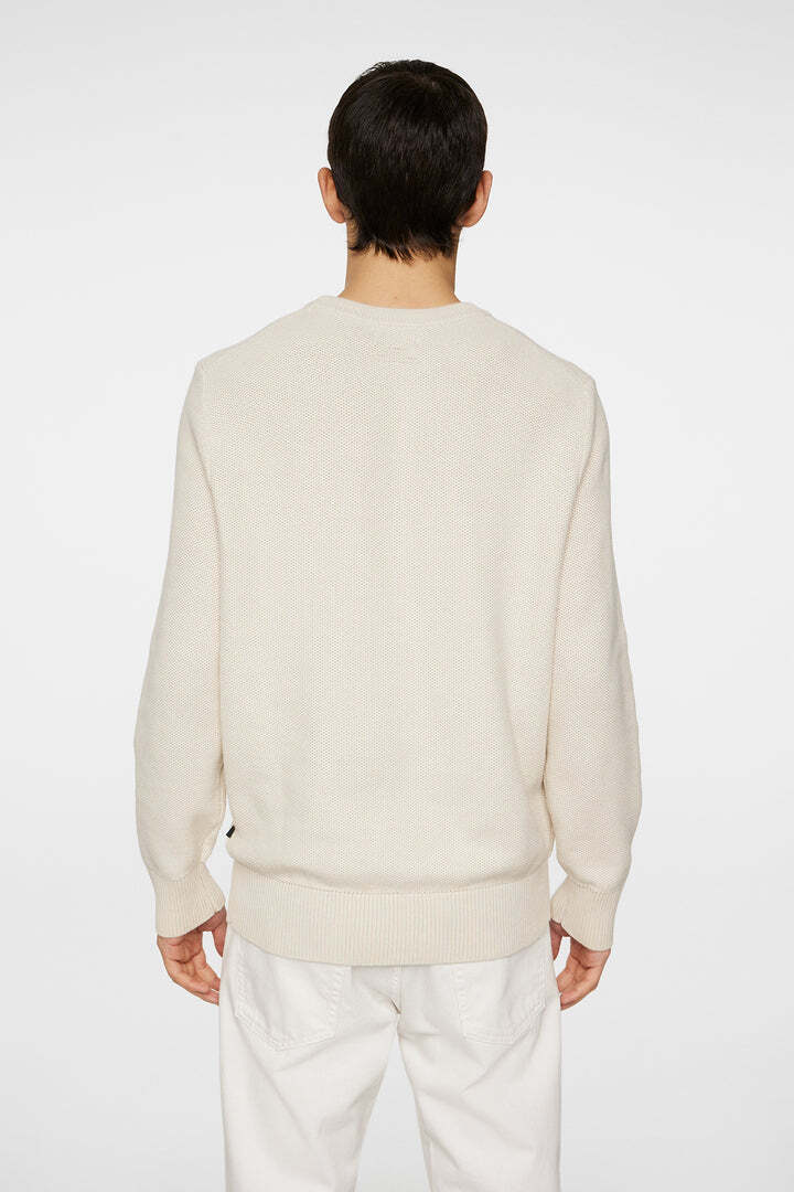 J.Lindeberg | Le pull-over en coton "Arthur" - crème