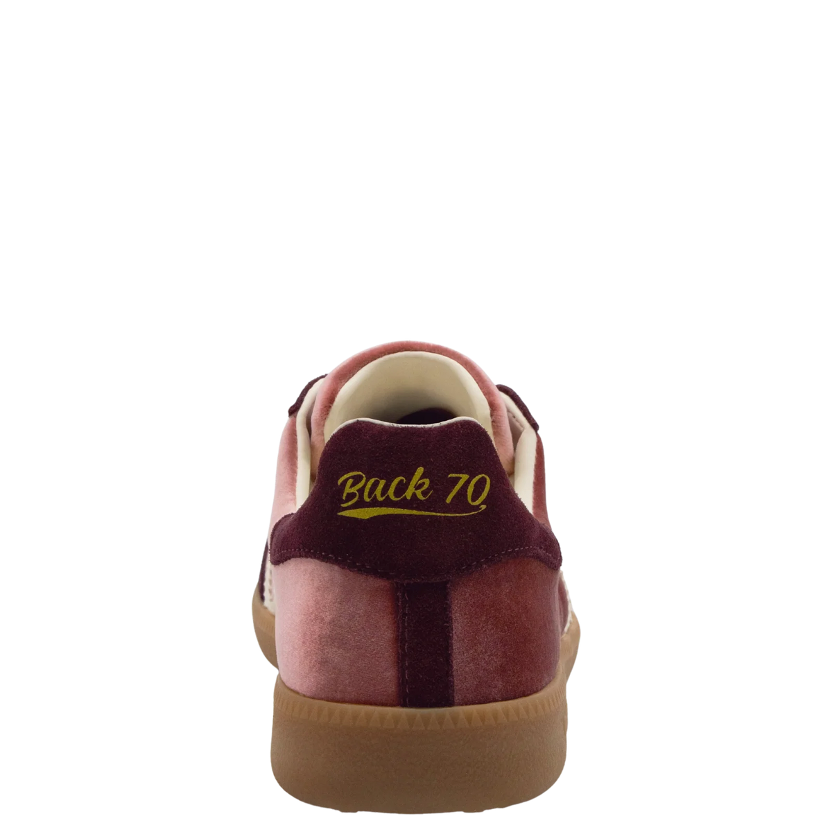 Back 70 | Baskets en velour "Cloud" - Rosé