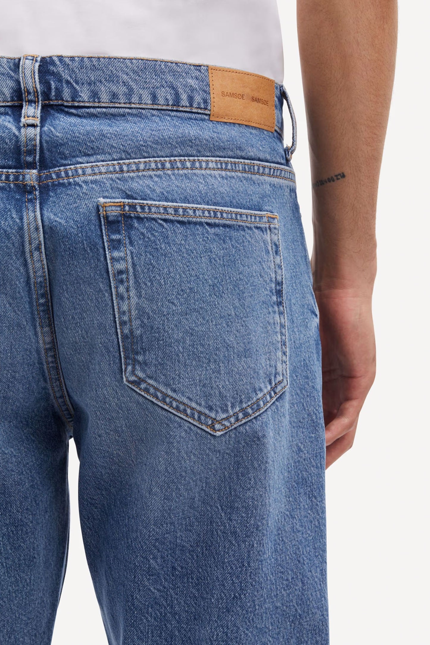 SAMSØE SAMSØE | Le jean ''COSMO'' coupe régulière - Bleu clair