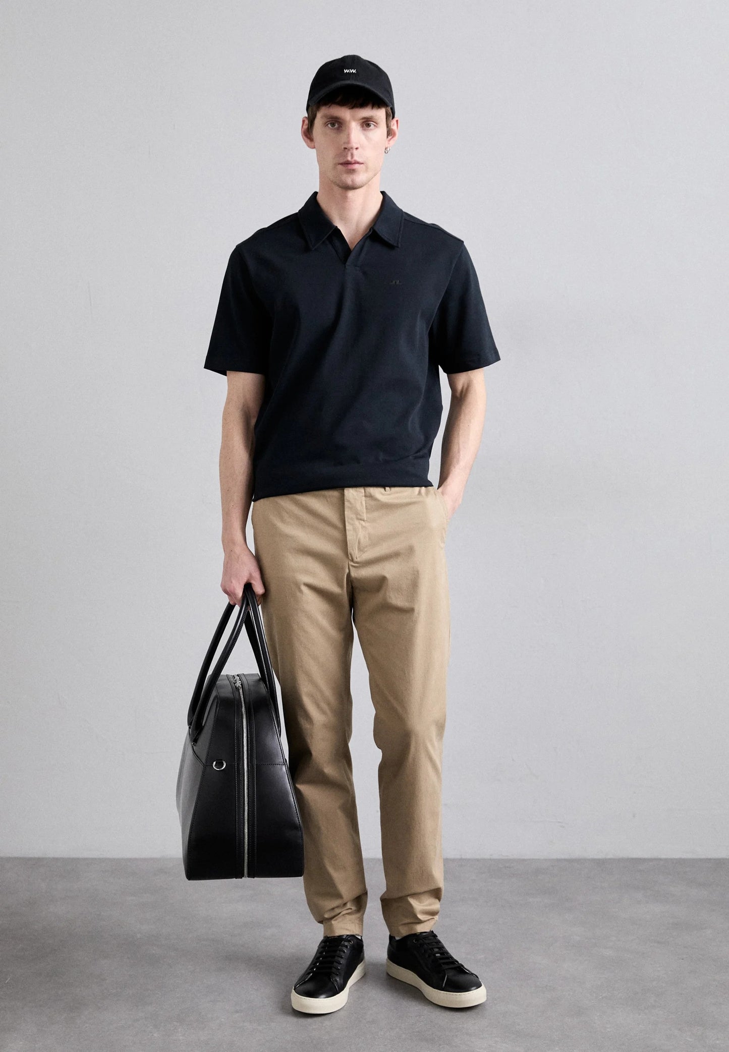 J.Lindeberg | Pantalon chino "Ched Cloud"- Batique kaki
