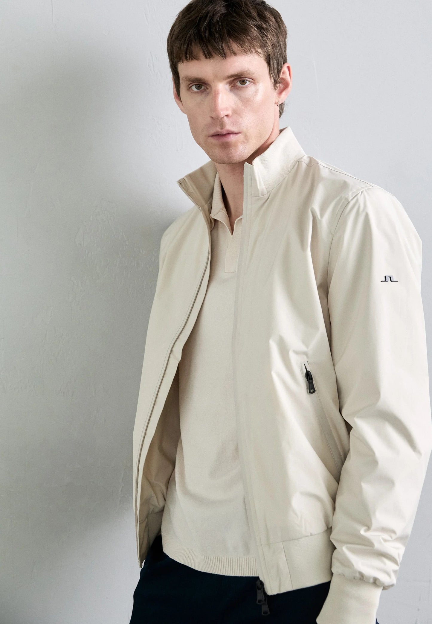 J.Lindeberg | La veste bomber ''Kevin 2L'' - Beige clair