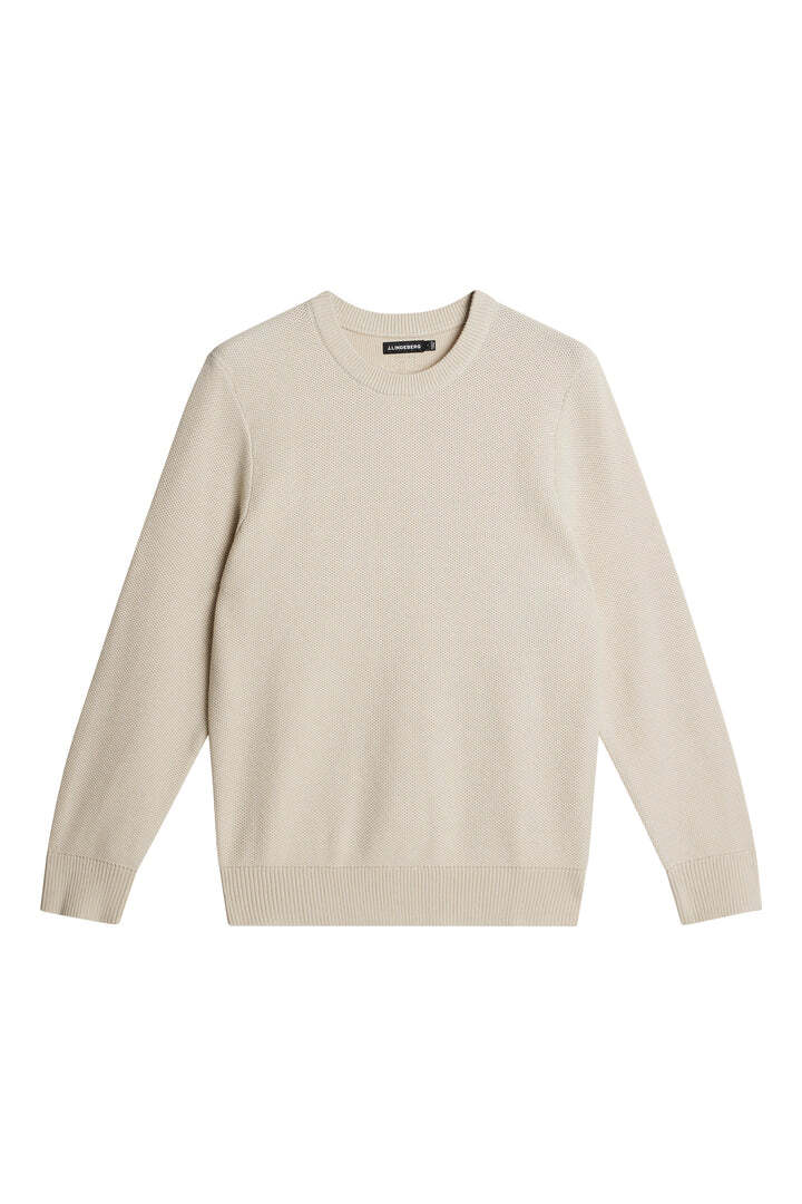 J.Lindeberg | Le pull-over en coton "Arthur" - crème