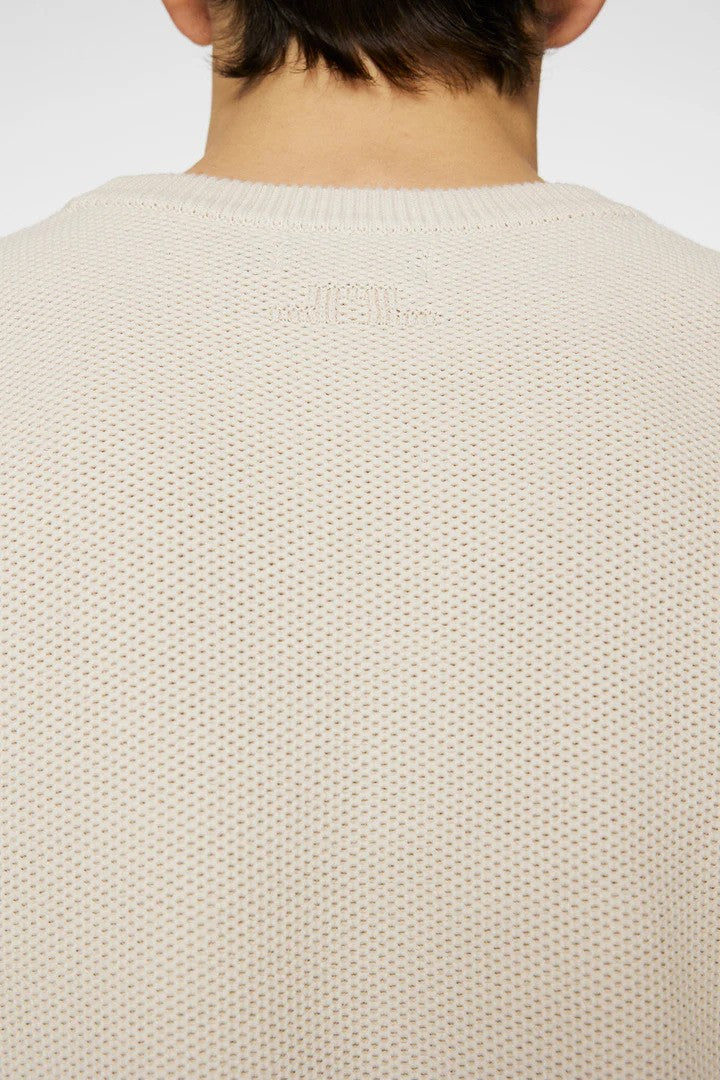 J.Lindeberg | Le pull-over en coton "Arthur" - crème