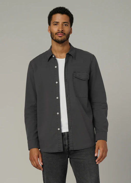 JOE'S | Chemise style workear "Reynolds" - Gris foncé