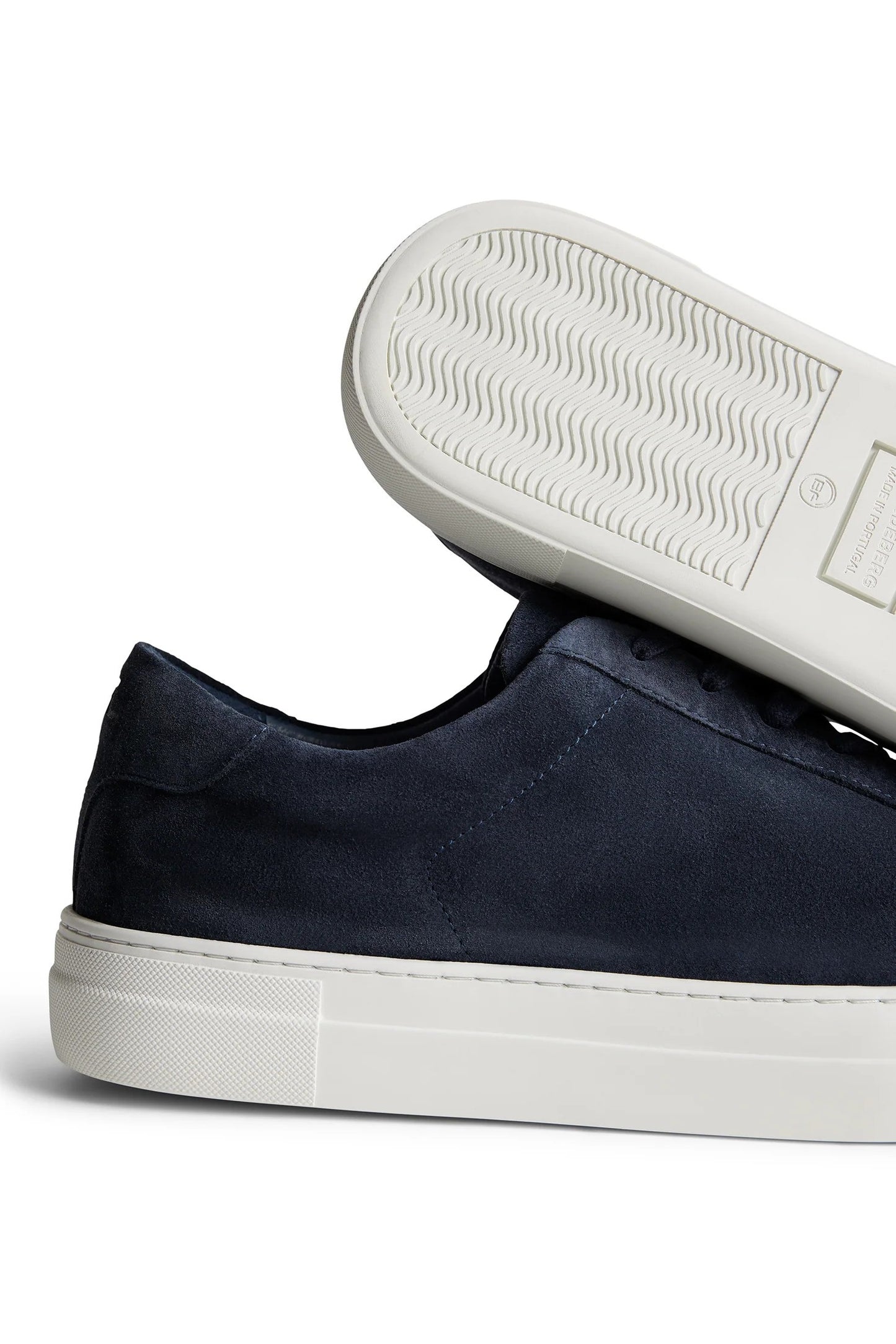 J.Lindeberg | La chaussure 'Art Signature' en suede - bleu marin