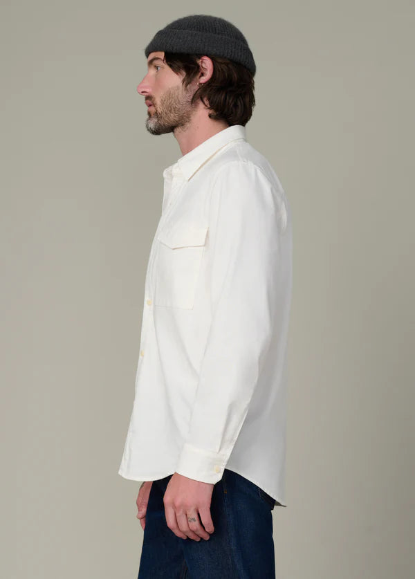 JOE'S | Chemise style workear "Reynolds" - Blanc