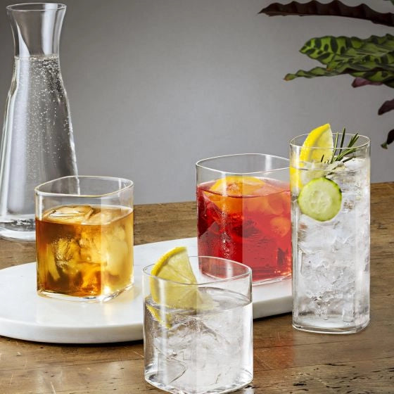 LUIGI BORMIOLI | TOP CLASS 13 OZ Verres à boissons carrés (lot de 6)