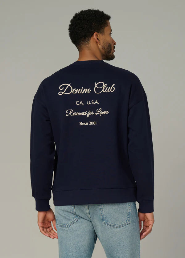 JOE'S | Sweat-shirt "Denim club" - Marine