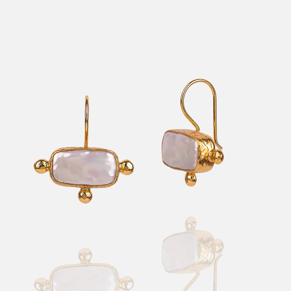 RM KANDY | Boucles d'oreilles en perles "BAROQUE"