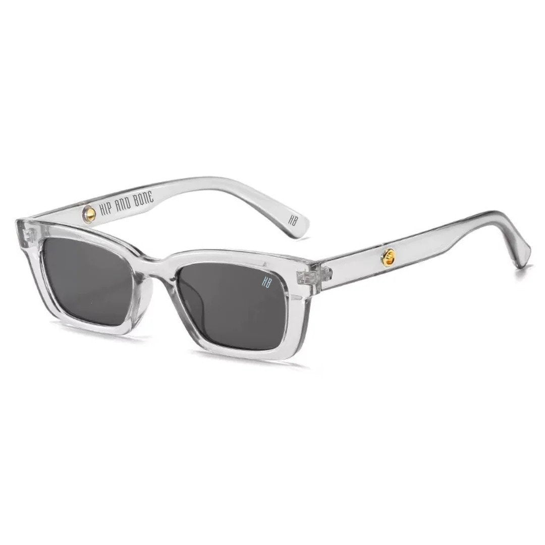 Hip & Bone - Lunettes de soleil "CALI SHADES" - Bleu transparent