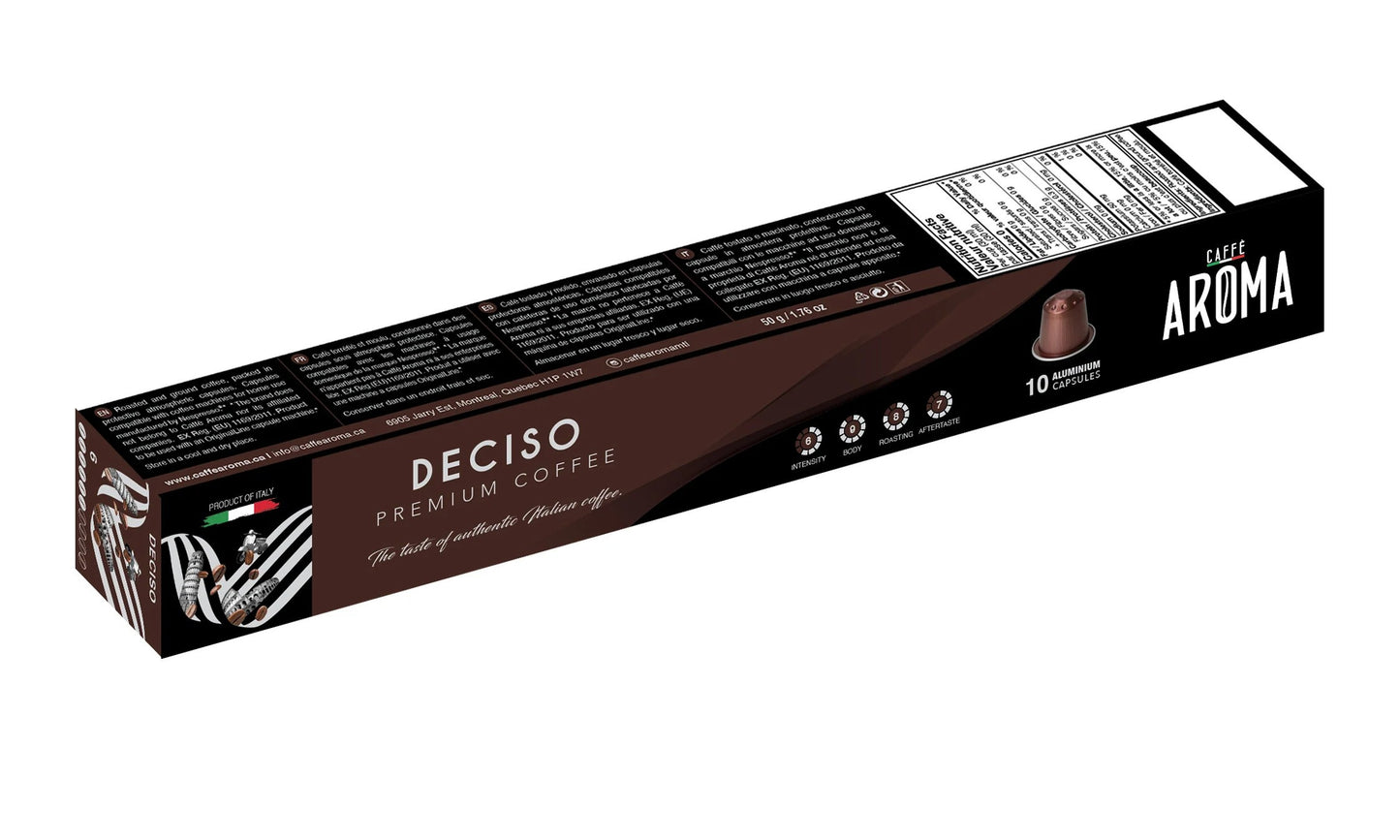 Caffe Aroma | Deciso | 10 Capsule