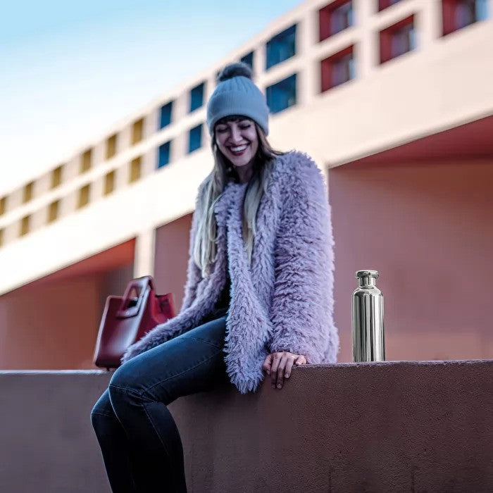 GUZZINI | GOURDE THERMIQUE "ENERGY" - CHROME