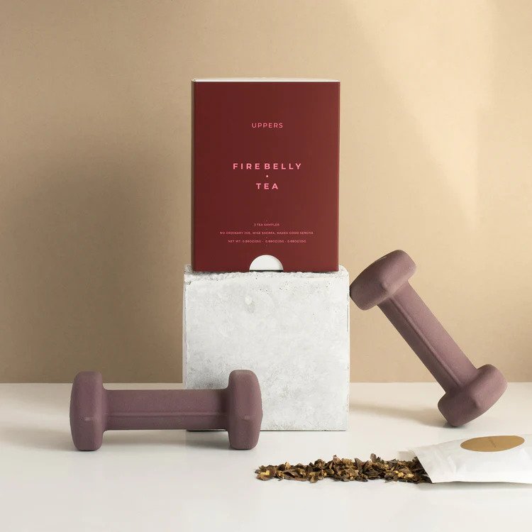 FireBelly Tea - 3 "Uppers" Tea Samples - 25g X 3