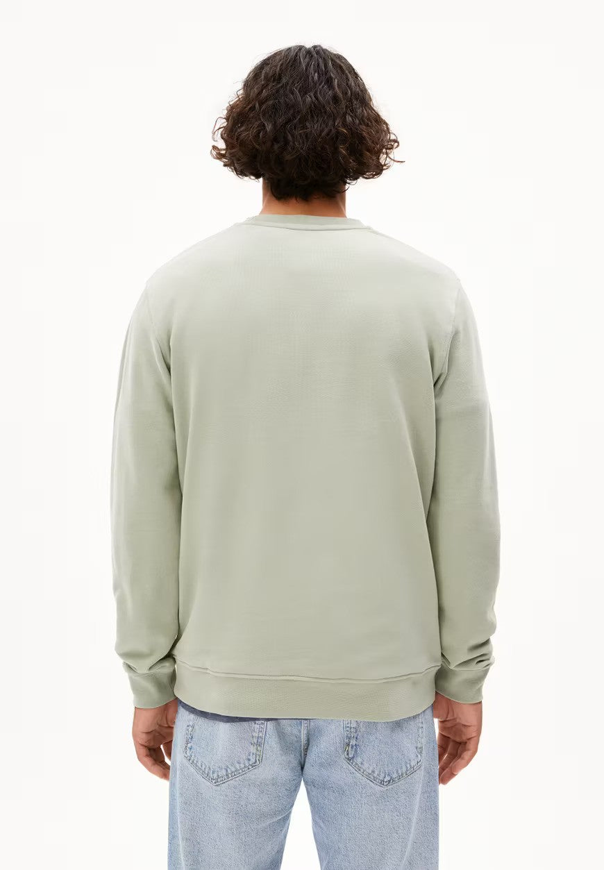 ARMEDANGELS | Sweatshirt "BAARO" - Vert sauge