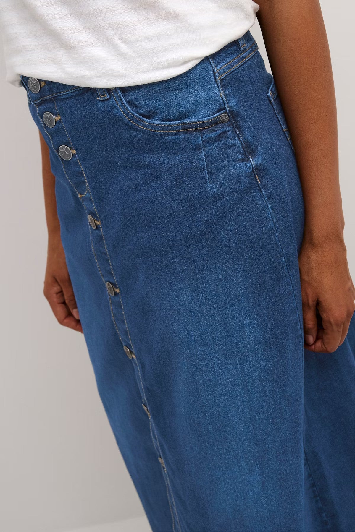 Culture | Jupe 'Ami' | Bleu Denim