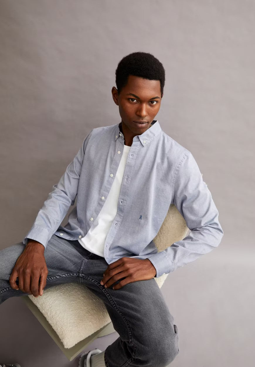 ARMEDANGELS | Chemise "QUAASA" - Indigo délavé