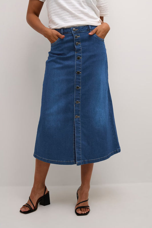 Culture | Jupe 'Ami' | Bleu Denim