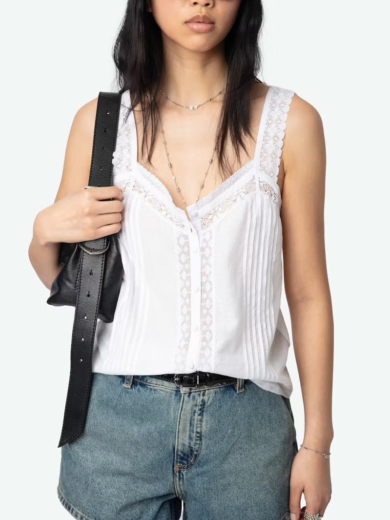 Zadig & Voltaire | Camisole "CELITE" - Blanc
